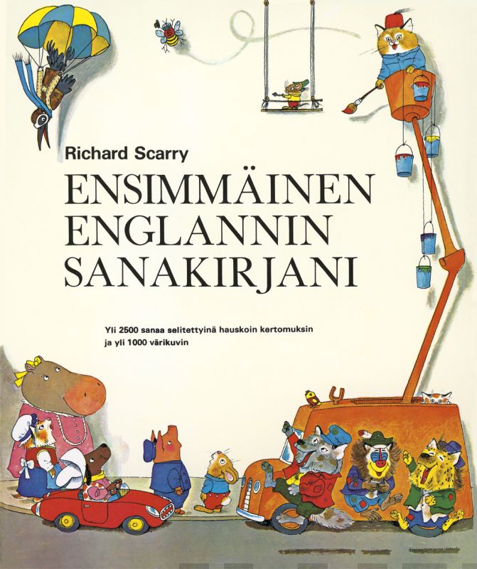 Scarry, Richard; Ensimmäinen englannin sanakirjani » Nide | Kirjakauppa |  Bookstore | Bokhandel